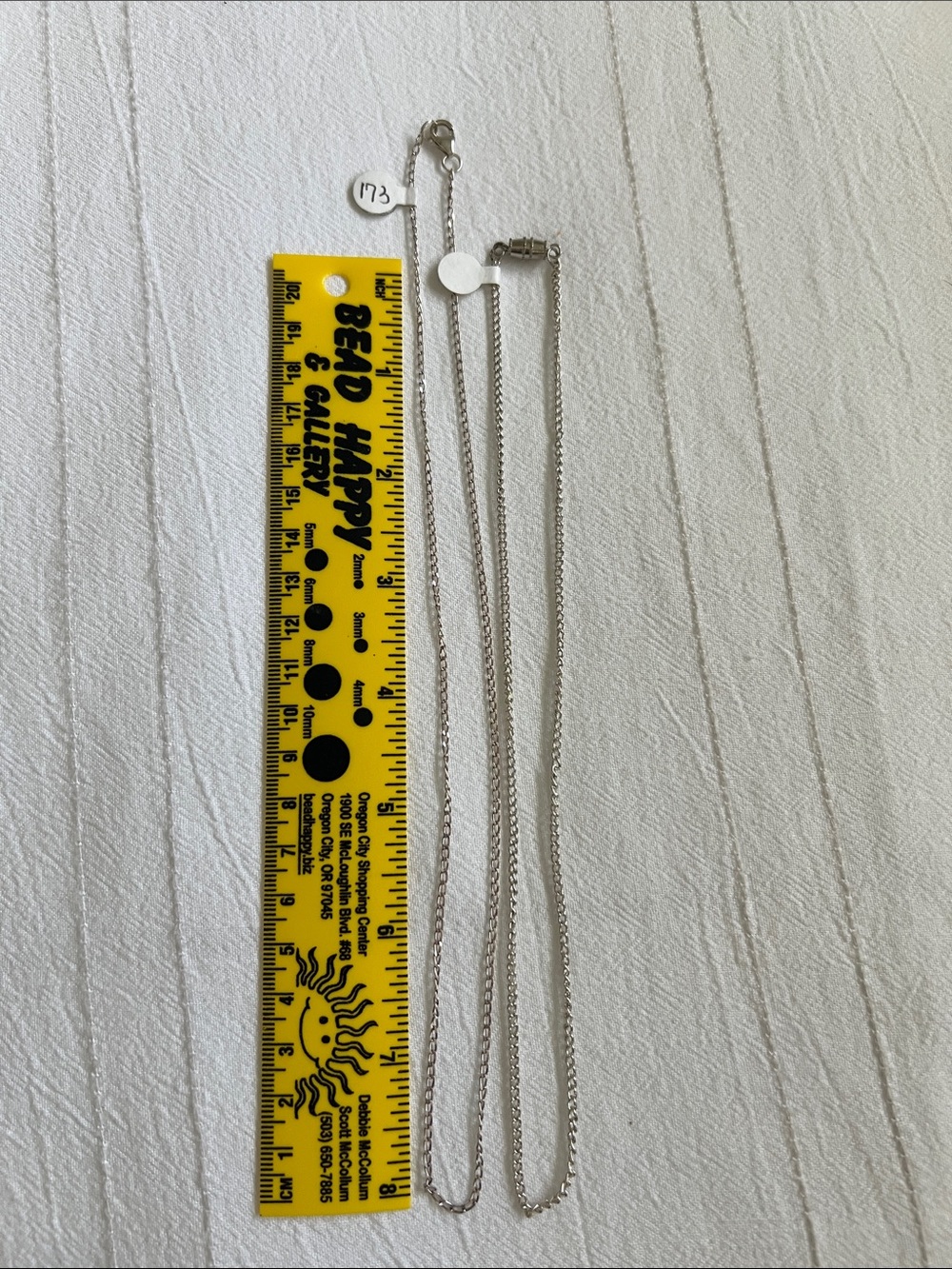Sterling Silver Necklace - Silver